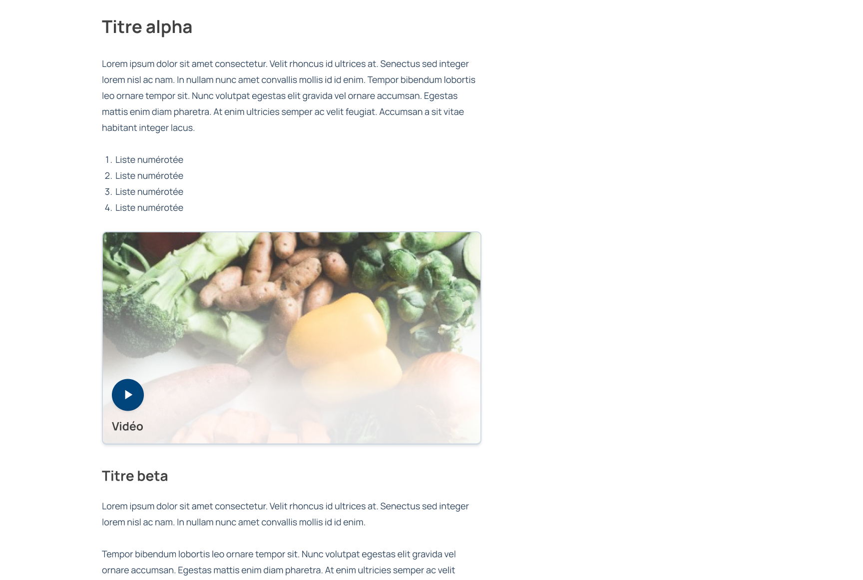 The rest of the example topic page